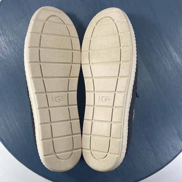 Ugg Luciah Knit Slip-On Sneaker Black Size 10 - Picture 6 of 8